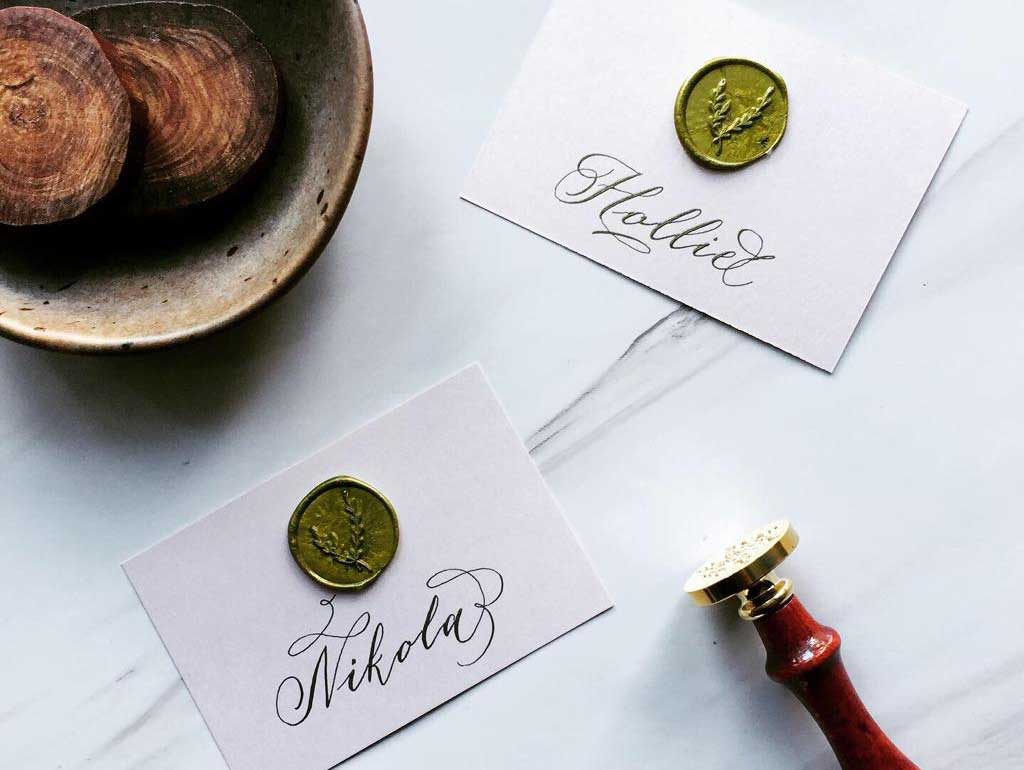 Placecard Seal